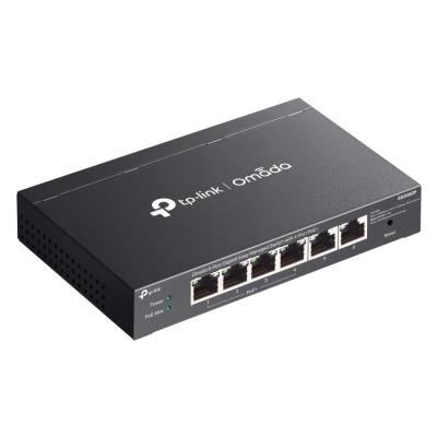 TP-Link ES206GP, Omada 6-Port Gigabit Easy Managed Switch, 2x GLAN, 4x GLAN PoE+, 65W PoE budget