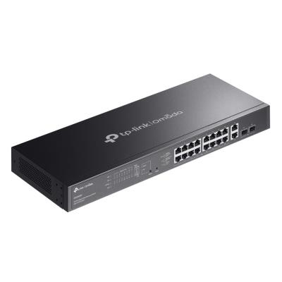 TP-Link ES220GMP, Omada 20-Port Gigabit Easy Managed Switch, 2x GLAN, 2x SFP, 16x GLAN PoE+, 250W PoE budget