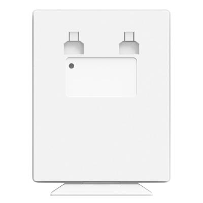 TP-Link EAP650-Desktop Omada AX3000 stolní AP DualBand Wi-Fi 6, 574Mbps 2.4 GHz + 2402 Mbps 5 GHz, 4x GLAN, PoE in+out