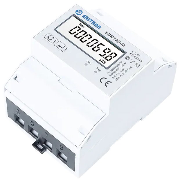 Eastron SDM72D-MID, multifunkční elektroměr, třífázový, 100A