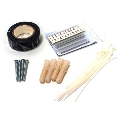 XtendLan plastový rozvaděč pro 24 svarů, 24 pigtailů, 2 kabelové porty, odklopná dvířka