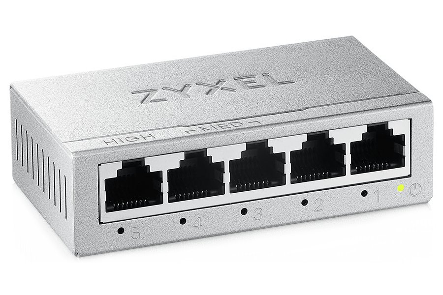 Zyxel GS-105B V5 5-Port MINI Desktop Gigabit Ethernet Switch