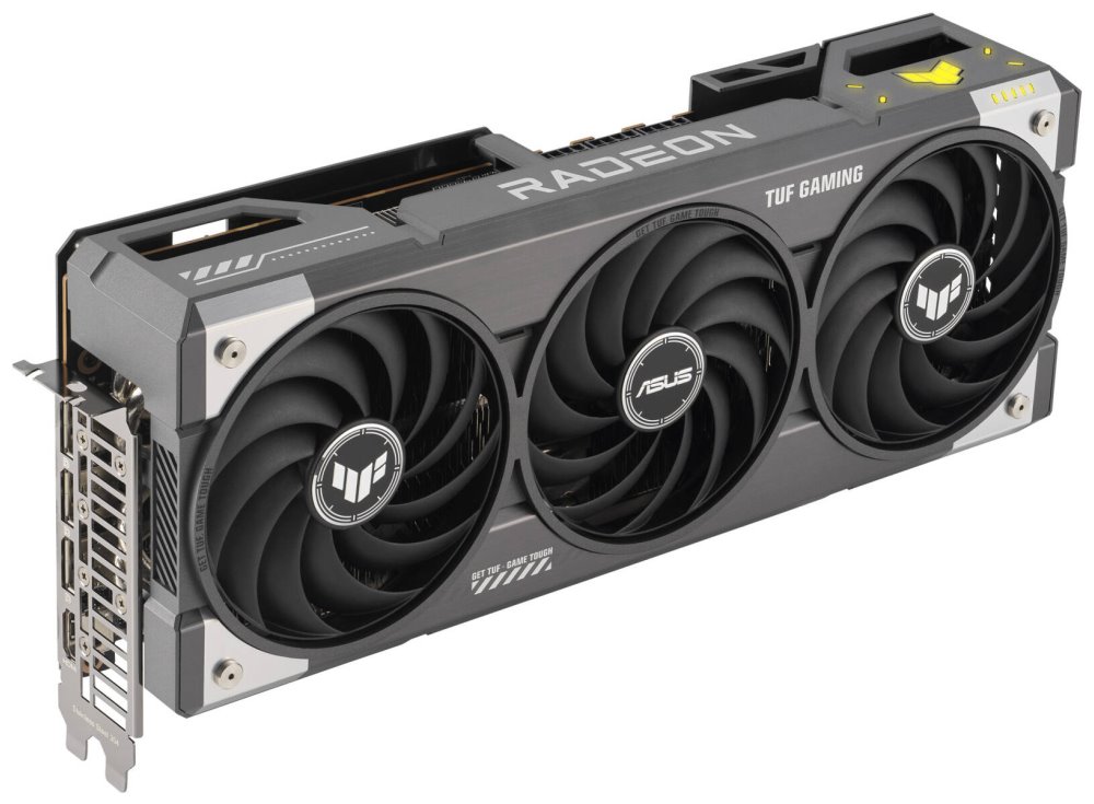 ASUS TUF Radeon RX 9070 XT O16G GAMING / 16GB GDDR6 / PCI-E / 3x DP / 1x HDMI