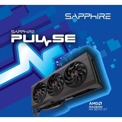 SAPPHIRE PULSE AMD RADEON RX 9070 XT GAMING 16GB / 2x HDMI / 2x DP