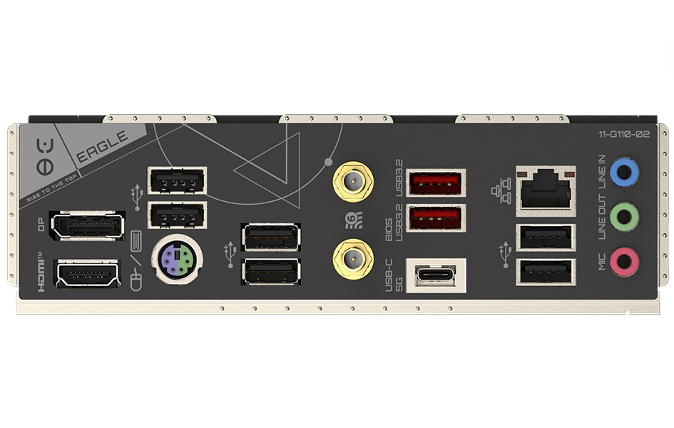 GIGABYTE B650 EAGLE AX / AMD B650 / AM5 / 4x DDR5 / ATX