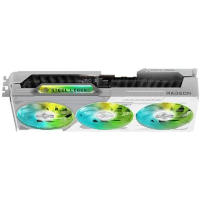 ASROCK AMD Radeon RX 9070 Steel Legend 16GB OC / 16GB GDDR6 / PCI-E / HDMI / 3x DP / Bílá