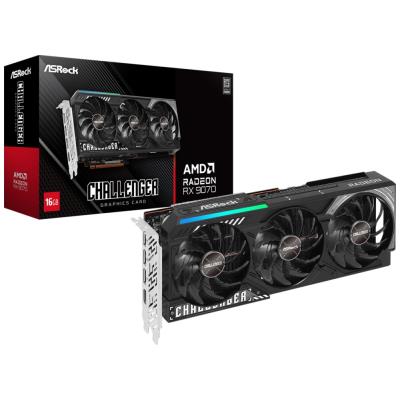 ASROCK AMD Radeon RX 9070 Challenger 16GB  / 16GB GDDR6 / PCI-E / HDMI / 3x DP