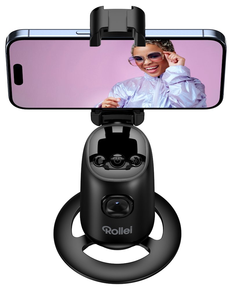 Rollei Stativ Easy Creator Desktop/ 23158/ AI Tracking: Inteligentní rozpoznávání obličeje