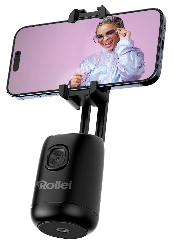 Rollei Stativ Easy Creator Desktop/ 23158/ AI Tracking: Inteligentní rozpoznávání obličeje