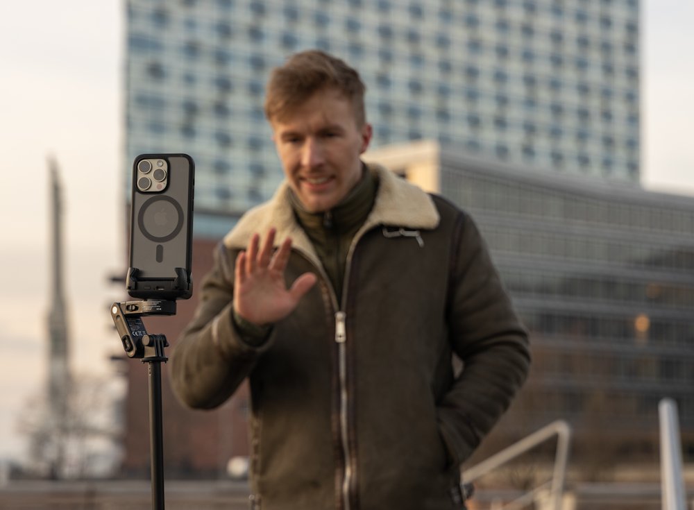 Rollei Stativ Easy Creator Gimbal/ 23156/ AI Tracking: Inteligentní rozpoznávání obličeje