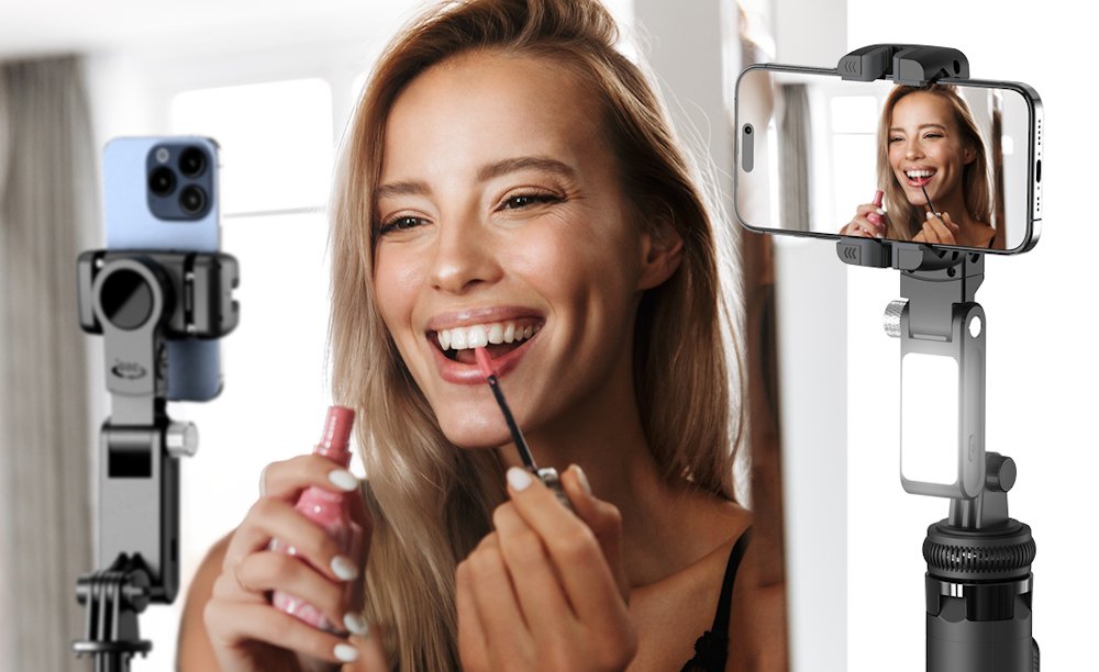 Rollei Stativ Easy Creator Gimbal/ 23156/ AI Tracking: Inteligentní rozpoznávání obličeje