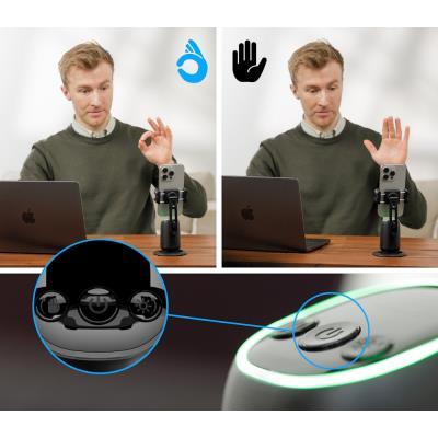 Rollei Stativ Easy Creator Desktop/ 23158/ AI Tracking: Inteligentní rozpoznávání obličeje