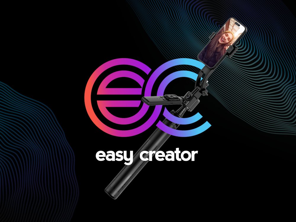 Rollei Stativ Easy Creator Quadpod/ 23152/ AI Tracking: Inteligentní rozpoznávání obličeje