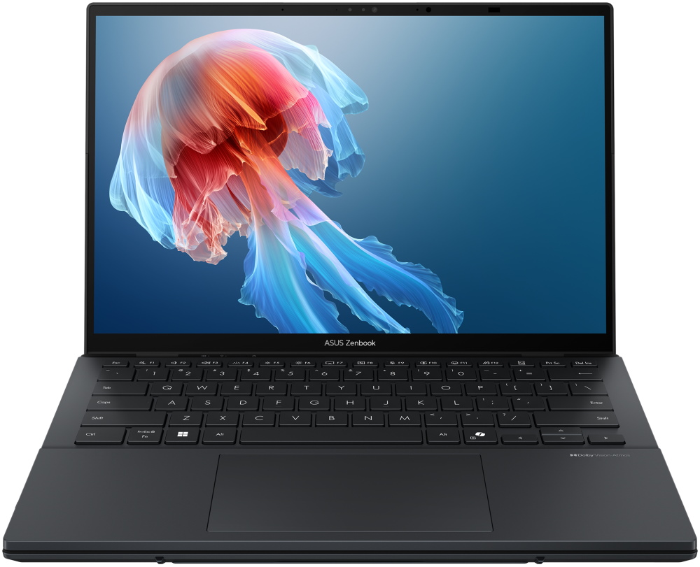 ASUS Zenbook Duo/ Core Ultra 9 285H/ 32GB/ 2 TB SSD/ Intel Arc/ 14"WQXGA+,120Hz,touch,OLED/ W11P/ šedý