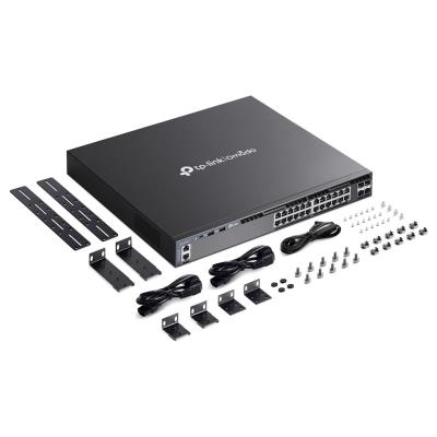 TP-Link SG6428X, Omada 24-Port Gigabit L3 Switch, 24x GLAN, 4x 10GB SFP+, 2x USB, 1U