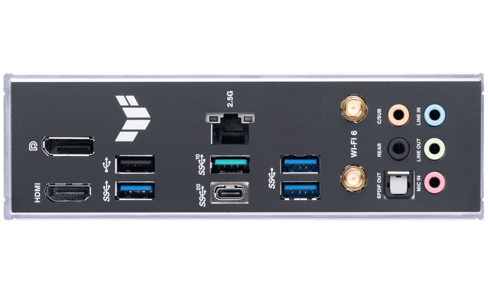 ASUS TUF GAMING B760-PLUS WIFI / Intel B760 / LGA1700 / 4x DDR5 / 3x M.2 / DP / HDMI / 1x USB-C / Wi-Fi / ATX