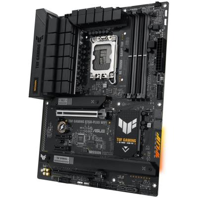 ASUS TUF GAMING B760-PLUS WIFI / Intel B760 / LGA1700 / 4x DDR5 / 3x M.2 / DP / HDMI / 1x USB-C / Wi-Fi / ATX