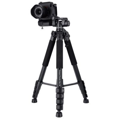 Rollei Stativ Compact Traveler Star S4 / Zátěž 5kg/ Vytažený 160cm/ Černý