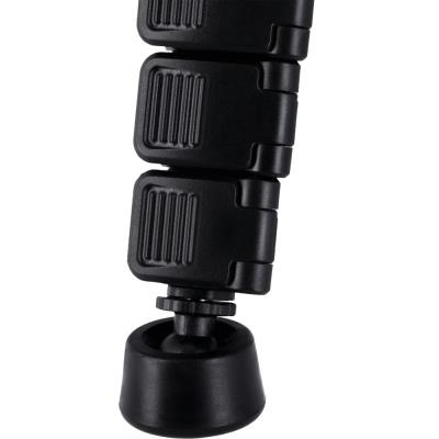 Rollei Stativ Compact Traveler Star S4 / Zátěž 5kg/ Vytažený 160cm/ Černý