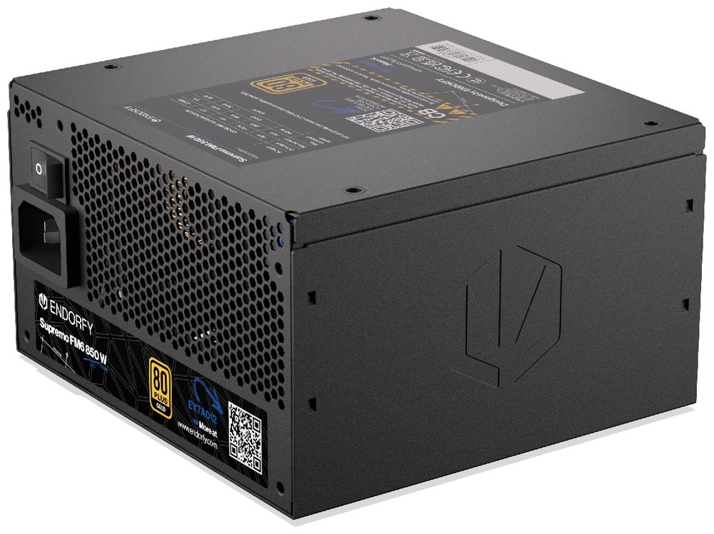 Endorfy zdroj Supremo FM6 Gold 850W / ATX3.1 / 120mm / modulární / 80 Plus Gold