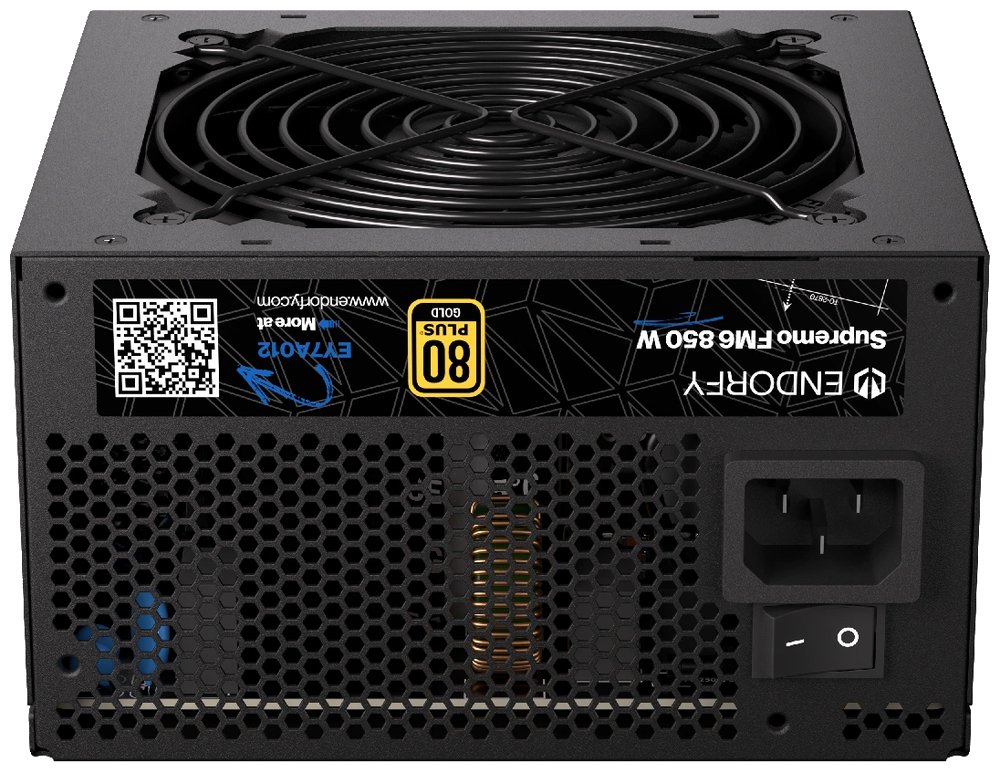 Endorfy zdroj Supremo FM6 Gold 850W / ATX3.1 / 120mm / modulární / 80 Plus Gold