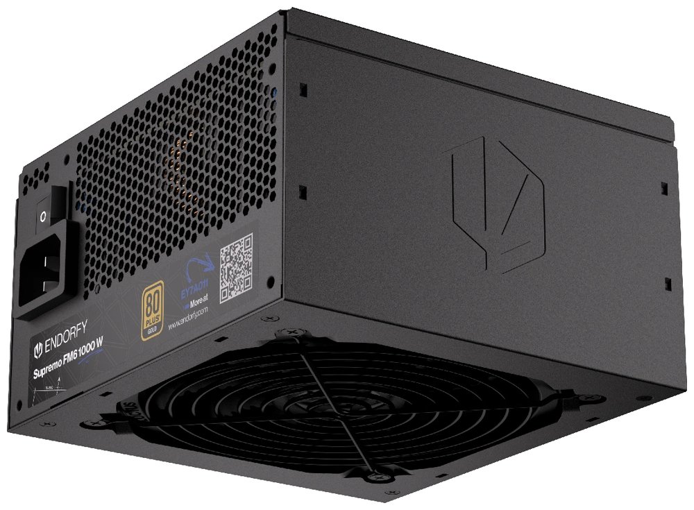 Endorfy zdroj Supremo FM6 Gold 1000W / ATX3.1 / 120mm / modulární / 80 Plus Gold