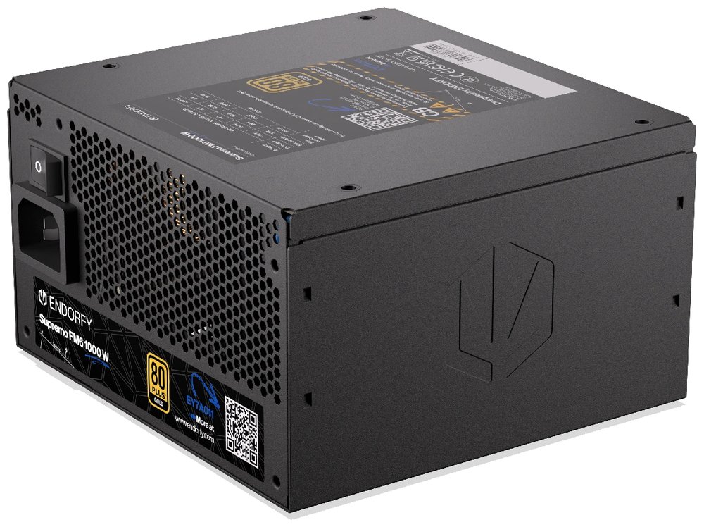 Endorfy zdroj Supremo FM6 Gold 1000W / ATX3.1 / 120mm / modulární / 80 Plus Gold