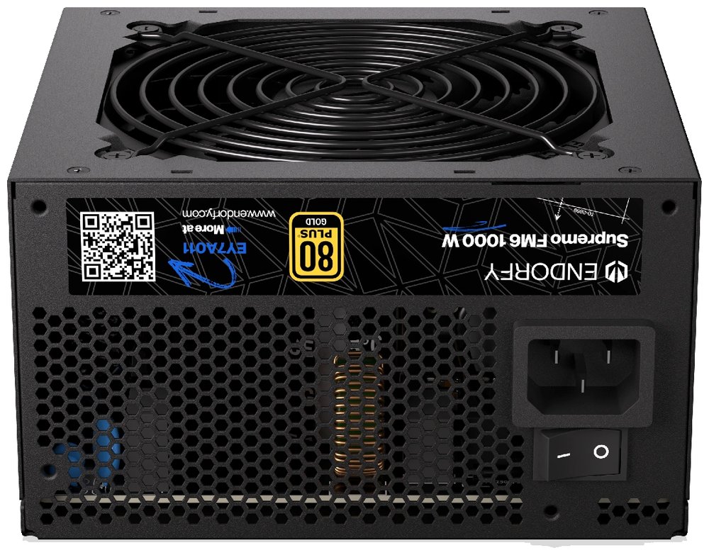 Endorfy zdroj Supremo FM6 Gold 1000W / ATX3.1 / 120mm / modulární / 80 Plus Gold