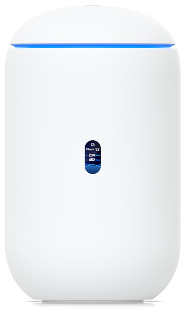 Ubiquiti UniFi Dream Router 7  - Router, 2,4/5/6GHz, Wi-Fi 7, Full UniFi OS, IDS/IPS, 4x 2.5GbE, 1x SFP+, 1x PoE(15W)