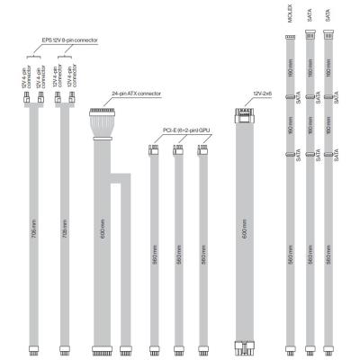 Endorfy zdroj Supremo FM6 Gold 1000W / ATX3.1 / 120mm / modulární / 80 Plus Gold