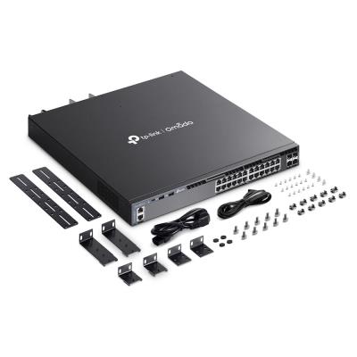 TP-Link SG6428XHP, Omada 24-Port Gigabit L3 PoE Switch, 24x GLAN PoE+, 4x 10GB SFP+, 720W PoE budget