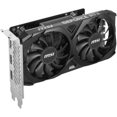 MSI GeForce RTX 3050 VENTUS 2X E 6G OC / 6GB GDDR6 / PCI-E / DP / 2x HDMI