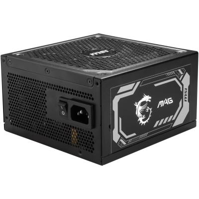 MSI zdroj MAG A1000GL PCIE5/ 1000W/ ATX3.1/ akt. PFC/ 7 let celk. záruka/ 135mm fan/ modulární kabeláž/ 80PLUS Gold