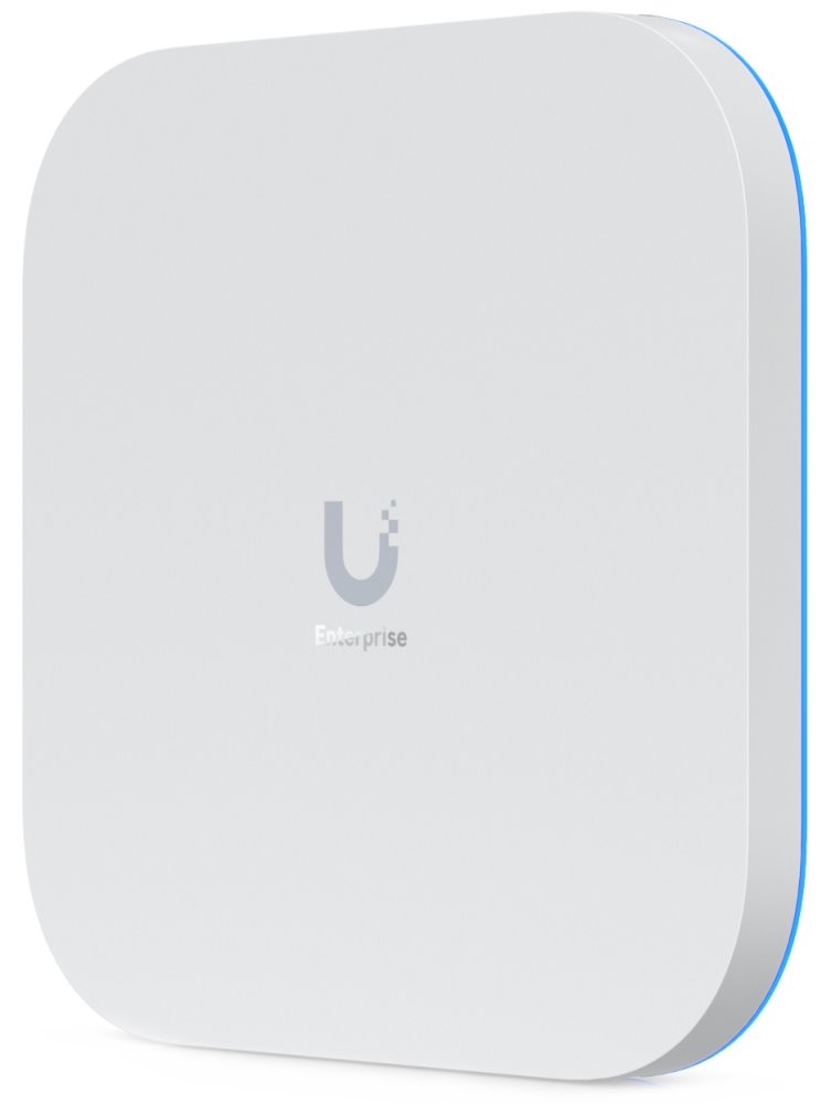 Ubiquiti UniFi E7 - Enterprise Wi-Fi 7 AP, 2.4/5/6GHz, až 20.8Gbps, 1x 10GbE, 1x GbE, vnitřní, PoE++ (bez PoE inj.)