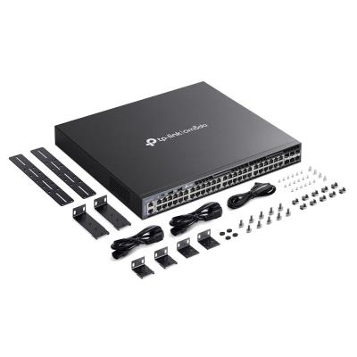 TP-Link SG6654X, Omada 48-Port Gigabit L3 Switch, 48x GLAN, 6x 10GB SFP+, 2x USB, 1U