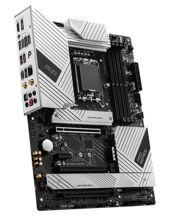 OPRAVENÉ - MSI PRO Z790-A MAX WIFI / Intel Z790 / LGA1700 / 4x DDR5 / 4x M.2 / HDMI / DP / USB-C / WiFi / ATX