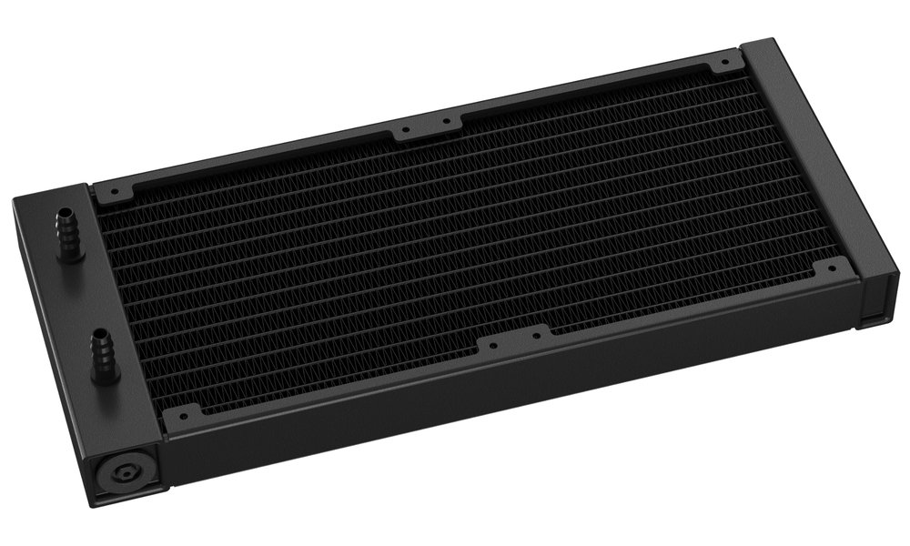 DEEPCOOL vodní chladič LE240 V2 / 2x120 PWM ARGB fan / displej / černý