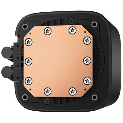 DEEPCOOL vodní chladič LE360 V2 / 3x120 PWM ARGB fan / displej / černý