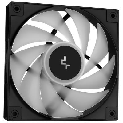DEEPCOOL vodní chladič LE360 V2 / 3x120 PWM ARGB fan / displej / černý