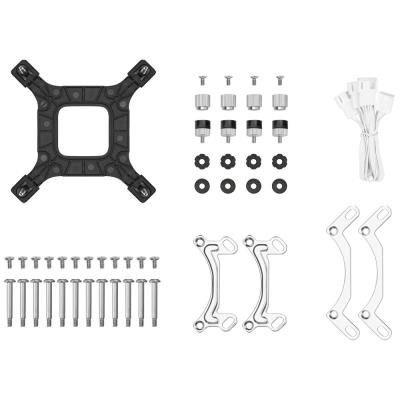 DEEPCOOL vodní chladič LE360 V2 / 3x120 PWM ARGB fan / displej / bílý