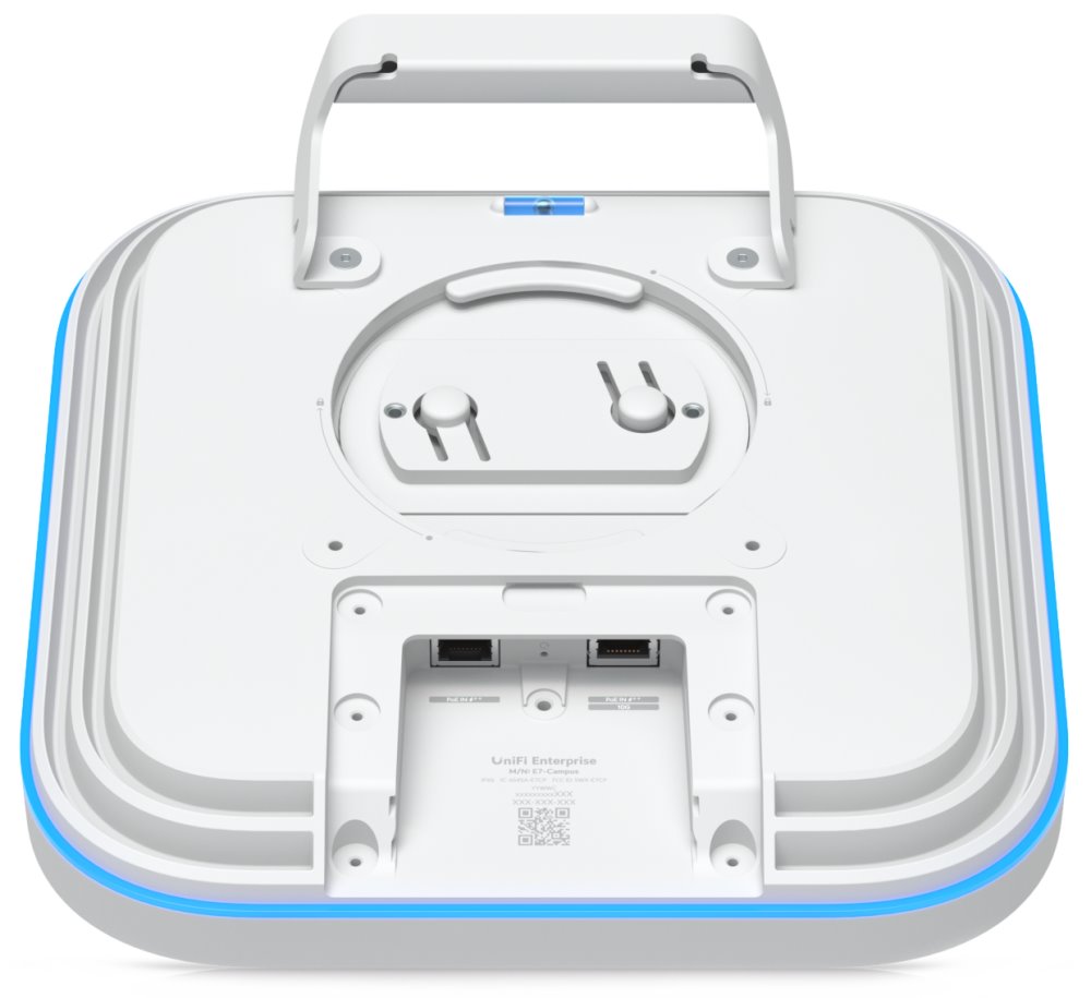 Ubiquiti UniFi E7 Campus - Enterprise Wi-Fi 7 AP, 2.4/5GHz, až 17.9Gbps, 1x 10GbE, 1x GbE, IPX6, PoE++ (bez PoE inj.)
