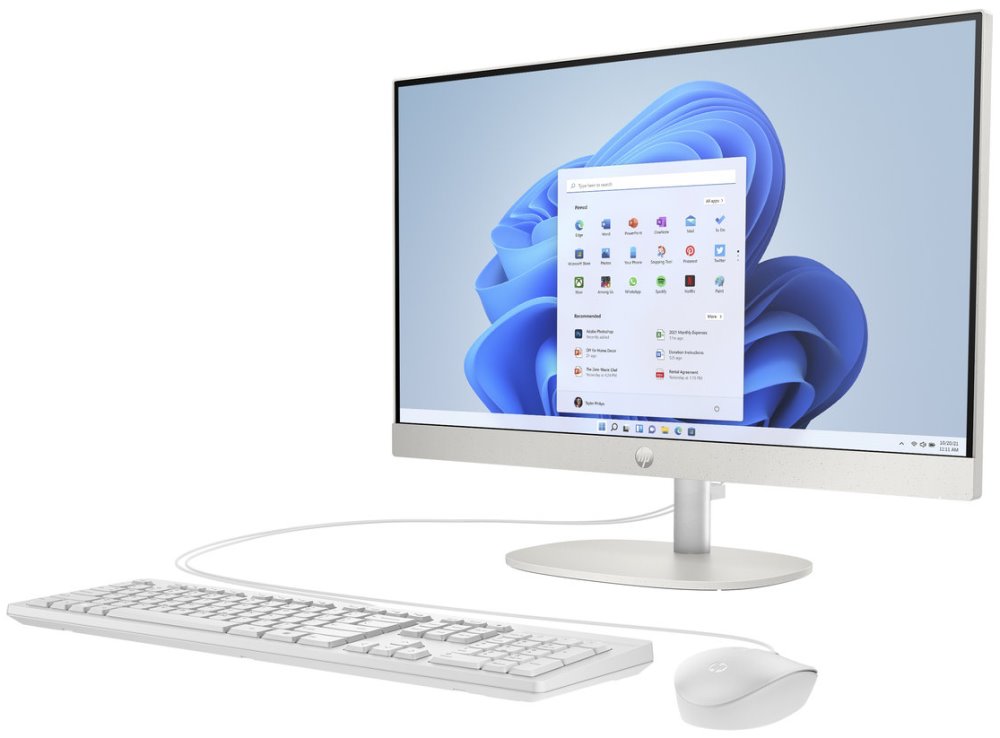 HP 24-cr0017nc/ AiO/ i5-1334U/ 16GB DDR4/ 1TB SSD/ Intel Iris Xe/ 24" FHD,touch/ W11H/ kbd+myš/ bílý