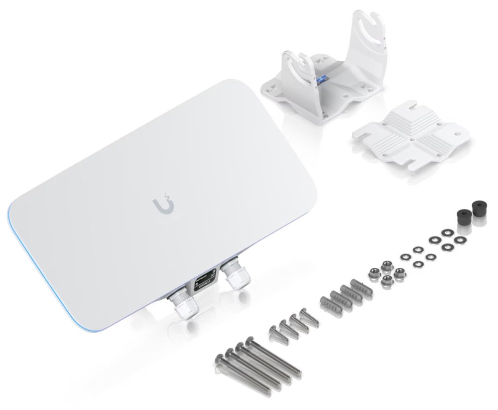Ubiquiti UniFi E7 Audience - Enterprise Wi-Fi 7 AP, 5/6GHz, až 20.1Gbps, 1x 10GbE, 1x GbE, vnitřní, PoE++ (bez PoE inj.)