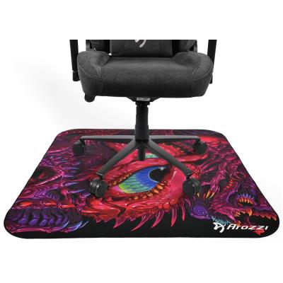 AROZZI Zona Quattro Crawling Chaos/ ochranná podložka na podlahu/ 116 x 116 cm/ dračí design