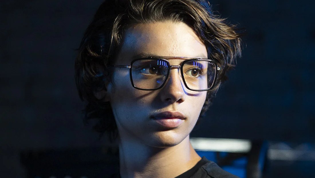 GUNNAR kancelářske/herní brýle  BARRON SILVER čirá skla BLF 35 GUNNAR focus