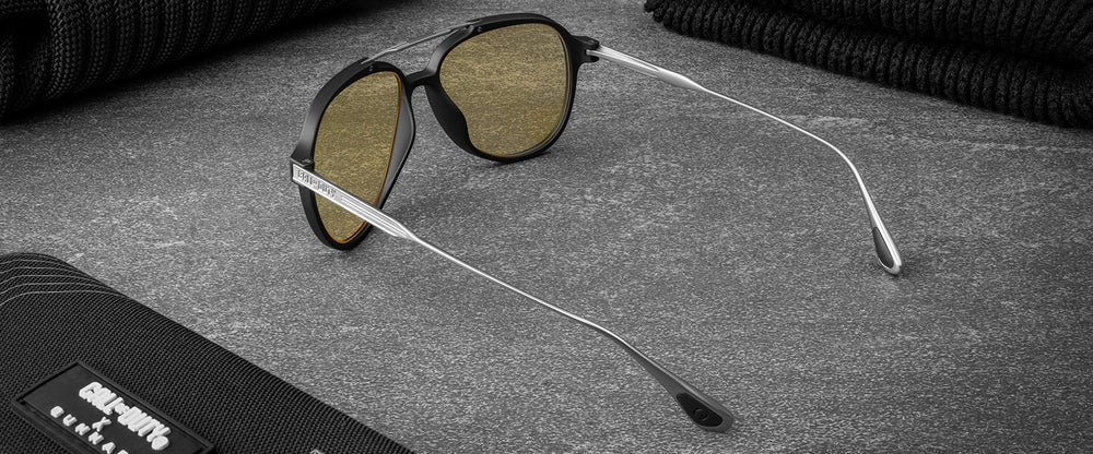 GUNNAR kancelářske/herní brýle CALL OF DUTY - GHOST* obruby ONYX/MERCURY * jantarová skla * GUNNAR focus