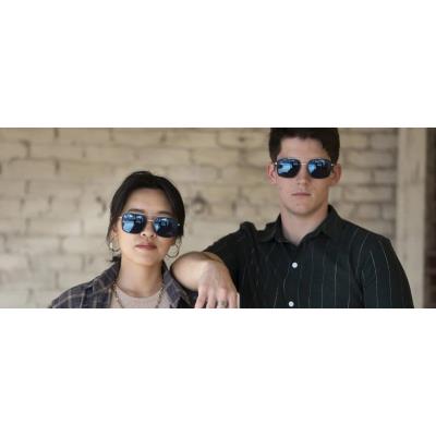 GUNNAR kancelářske/herní brýle  BARRON SILVER sluneční skla BLF 90 NATURAL focus