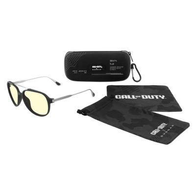 GUNNAR kancelářske/herní brýle CALL OF DUTY - GHOST* obruby ONYX/MERCURY * jantarová skla * GUNNAR focus