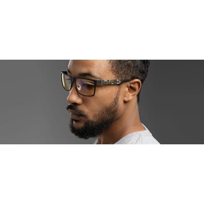 GUNNAR kancelářske/herní brýle CALL OF DUTY UAV EDITION ONYX TOPO * jantarová skla * BLF 65 * GUNNAR focus