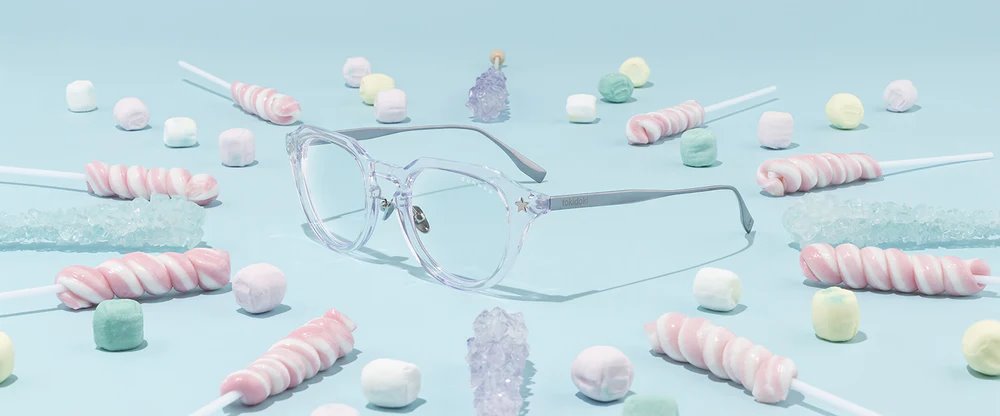 GUNNAR kancelářske/herní brýle COTTON CANDY CARNIVAL LILAC SKIES * čírá  skla * BLF 35  * GUNNAR focus